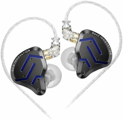 Fone de Ouvido KZa ZSN PRO 2 Intra-Auricular, Híbrido de Alta Def...