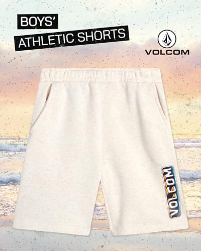 Volcom Boys Athletic Shorts - Soft Fleece Sweat Shorts for Boys - Gym Shorts for Basketball Running & Daily Play (Size: 8-16)2