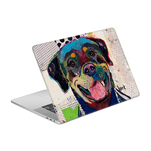 Couverture vinyle MacBook Pro 16 A2141 autocollant Rottweiler pose sans bulle