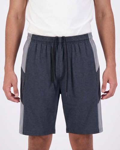 Image of Real Essentials 5 Pack: Boys' Dry Fit Basketball Shorts for Youth Kids Teens - Athletic Running Soccer Sports with Pockets