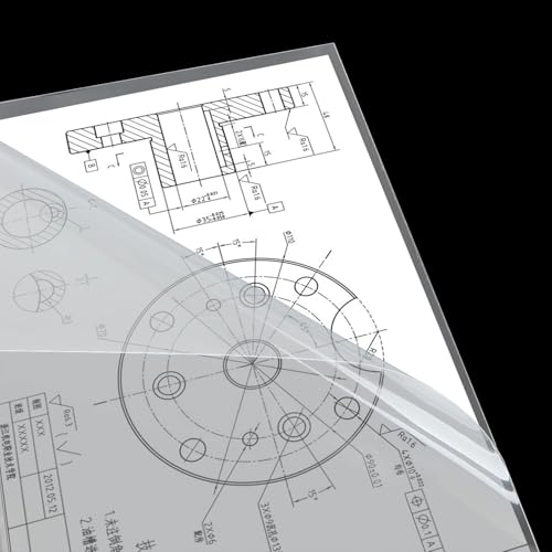 Fundas perforadas A4 de 80 micras transparentes con borde verde para carpeta, 200 uds 4