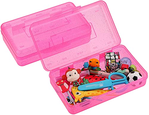 Image of Party Propz Geometry Box for Kids - 1 pc, Pencil Box for Kids | Compass Box for Girls | Geometry Box | Large Capacity Pencil Box For Girls | School Pouch