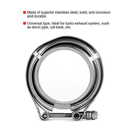 TKSE Kit Morsetto di Scarico, morsetto di scarico