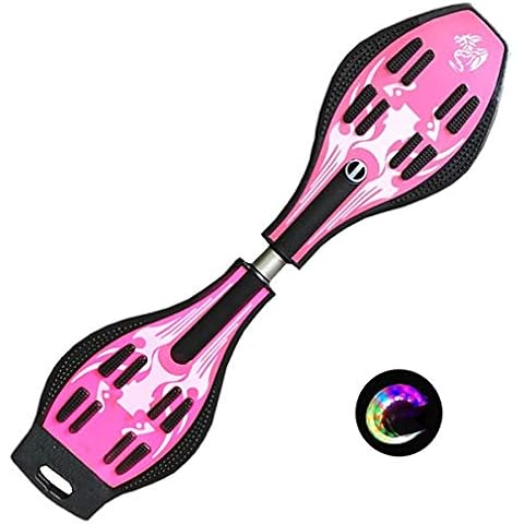 Sumeber Waveboard with Light Up Wheels Cover