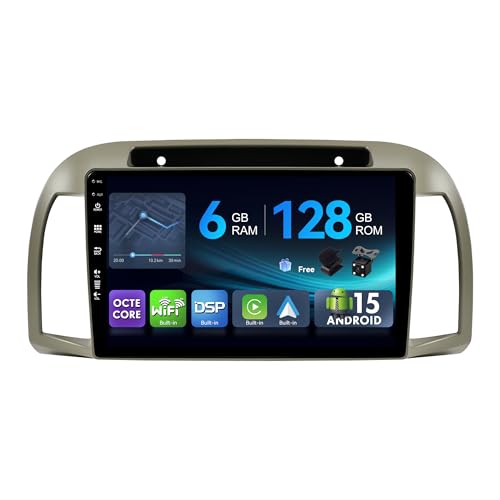 【Senza fili CarPlay & Android Auto & Mirrorlink】 Con la funzione CarPlay/Android Auto tramite connessione WiFi wireless, puoi effettuare chiamate, inviare messaggi, ascoltare musica, navigare, ecc. tramite controllo vocale o touch. Supporta il mirroring dello schermo del tuo cellulare sullo schermo del dispositivo. Puoi utilizzare app, musica, video, ecc.