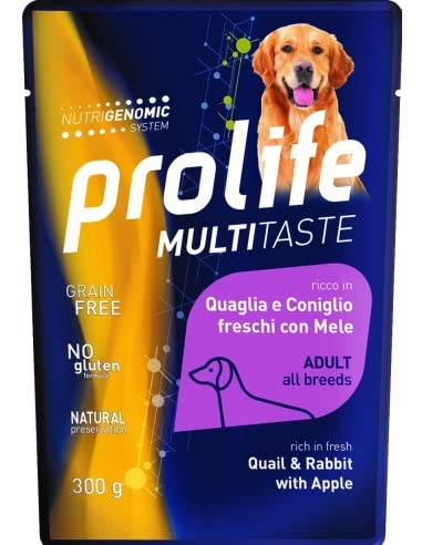 Prolife Busta Cane 300gr (quaglia e coniglio con