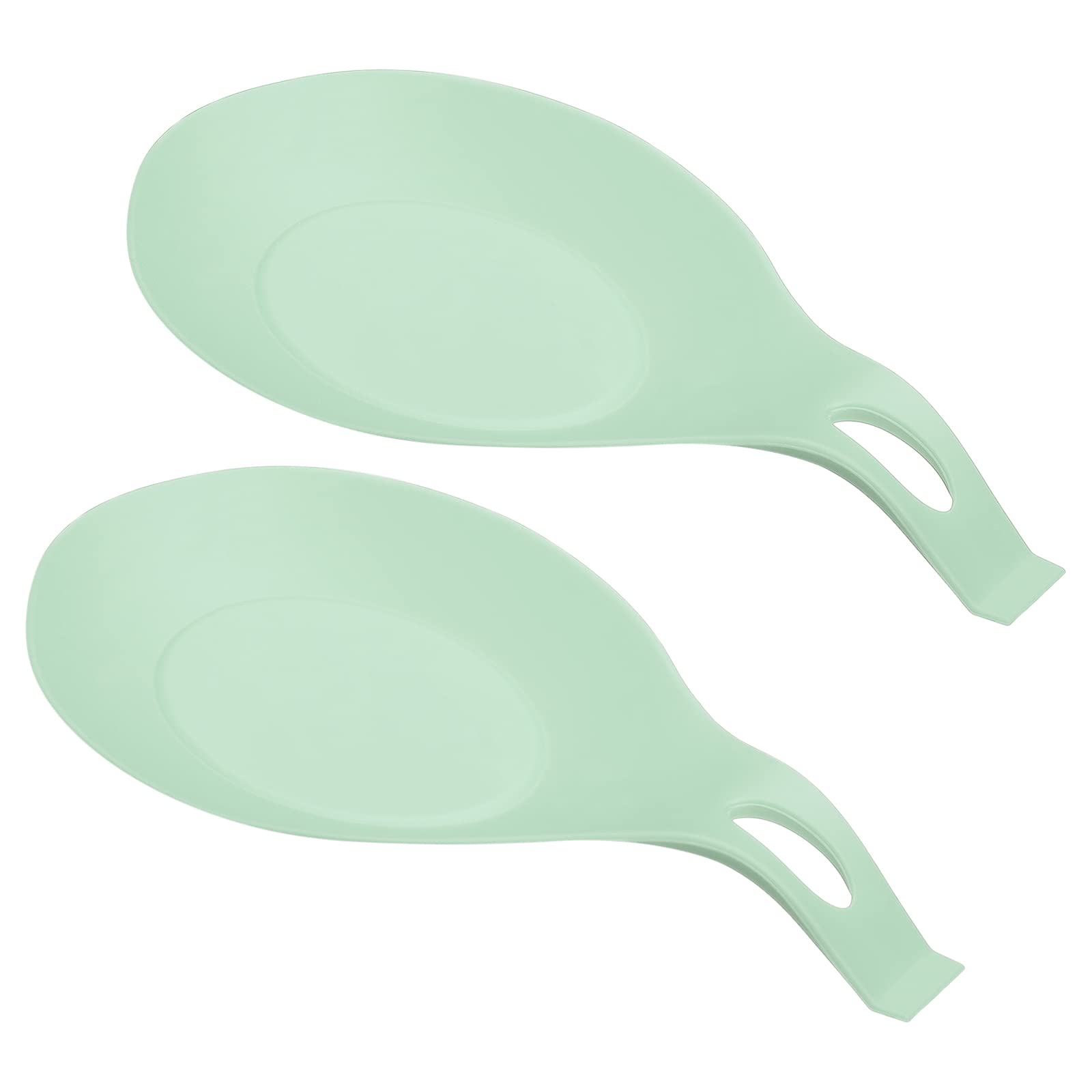 Repose-cuillère en silicone résistant à la chaleur contre les taches de sauce