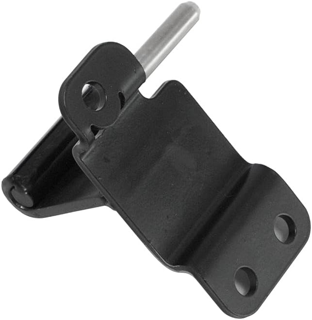 Polaris Ranger Hinge, Lower, Left Side, Matte Black, Genuine OEM Part 1018772-458, Qty 1