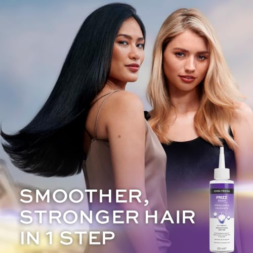 John Frieda Miraculous Recovery Silk Drench Smoothing Water, Lamellar Water for Frizzy Hair 200ml, Purple, 200 ml (Pack of 1) - Image 2