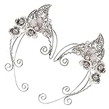 🧚Elves Ohr Manschette. s eignet sich für die meisten Frauen und Mädchen. Einzigartige Elfen Ohr Design, sehen so stilvoll aus.