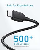 Anker HDMI Cable 4K/60Hz, 25 ft High Definition HDMI Cord, 18 Gbps Certified Premium High Speed, Compatible with PlayStation 5, Xbox, Samsung, Sony 4K TVs, and More - Image 4