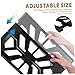 Angoily Adjustable Floor Pc Stand Desk Tower Holder Mobile Gaming Accessory Easy Maintenance Wheel Stand