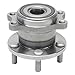 Detroit Axle - 4pc Front Rear Wheel Bearing Hubs Assembly for Subaru Outback Legacy 2005 2006 2007 2008 2009, 5 Lugs Wheel Bearings & Hubs Set Front & Rear Replacement
