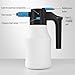 1.5L Electric Foam Sprayer, Cordless Car Wash Foam Gun, Garden Sprayer, PP Electric Foam Spray Bottle for Car Washing Garden Watering, Foam Cannon Electric Foam Sprayerfor Hose