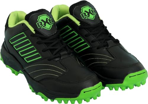 Image of RXN HS-11 Hockey Shoes for Men Synthetic Leather Black Size 3