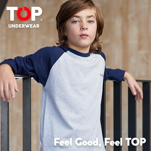 TOP - Boys' Cotton Blend Boxer Briefs - Sizes 4 to 16- Soft Comfort & Ultimate Flexibility4
