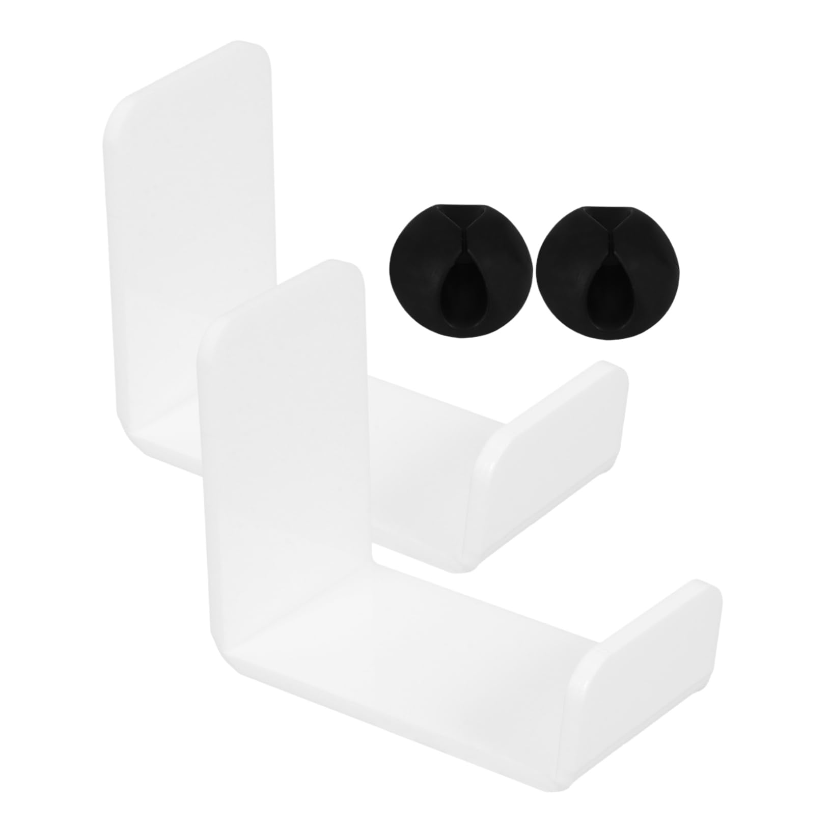 OSALADI 6sets Supporto Per Cuffie Trasparente Da Supporti Murali Per Headset Organizzatori Compatti Per Desktop e Gaming Soluzione Pratica Per Cuffie e Accessori