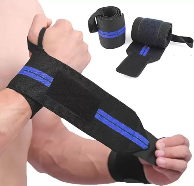 RASHIKA CREATION Wrist Support for Men & Women, Wrist Band for Gym Wrist Wrap/Straps Gym Accessories for Men for Hand Grip & Wrist Support Crepe Bandage While Workout & Muscle Relaxation-image-35