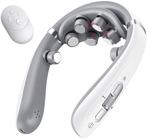 Zenopax Multi-Head Neck Massager with Heat, 10 Modes &16 Intensit...