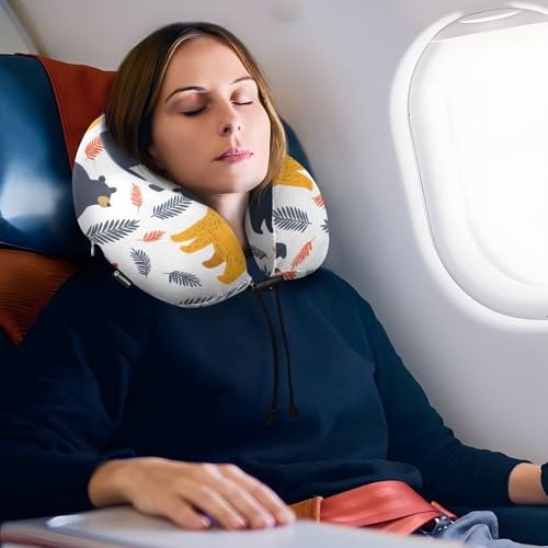 Almohada de viaje de espuma viscoelástica tamaño único miniatura 6