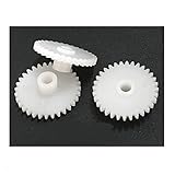 MKSIWSA Industry 323A 0.5M Gears Modulus 0.5 Tight 3MM Hole 32 Teeth Plastic Gear Motor Accessories 10PCS/LOT (Hole Diameter : 3mm Tight, Number of Teeth : 32 Teeth)