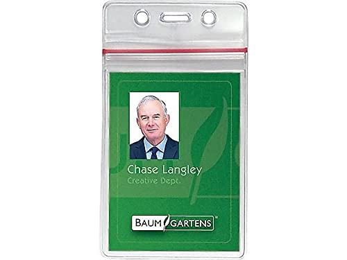 Amazon.com : Baumgartens Sicurix Sealable ID Badge Holders Amazon.com : Baumgartens Sicurix Sealable ID Badge Holders