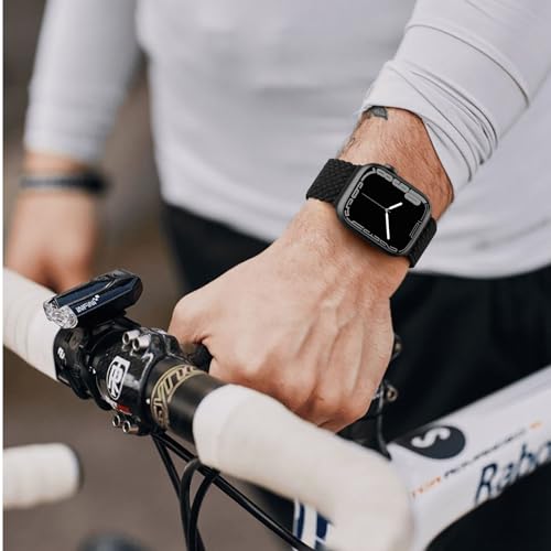 Oielai Geflochtenes Band für Apple Watch Armband 44mm 46mm 45mm 42mm 49mm – Ansicht 2