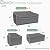 Patio Furniture Covers, Outdoor Furniture Cover Waterproof 4-Piece, Patio Furniture Set Covers, 600D Heavy Duty Patio Covers, Ourdoor Sofa Cover, 2 Chair Covers, Coffee Table Cover Included -XL