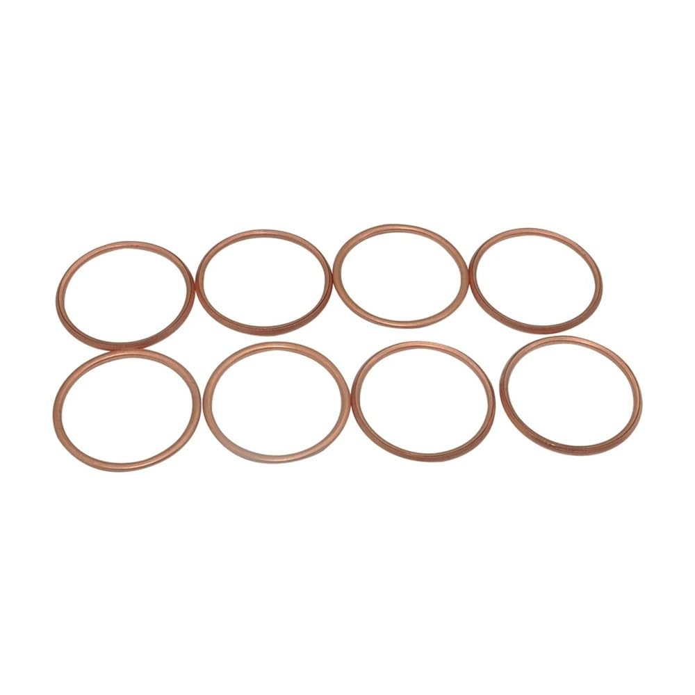 strony Uszczelka rury wydechowej motocykla pasująca do modeli Kaw ZX-10R ZX10R 11-18 ZX-10RR ZX10RR 17-18 ZX-6R ZX6R 98-17 ZX-6RR ZX6RR 03-06(8pcs)