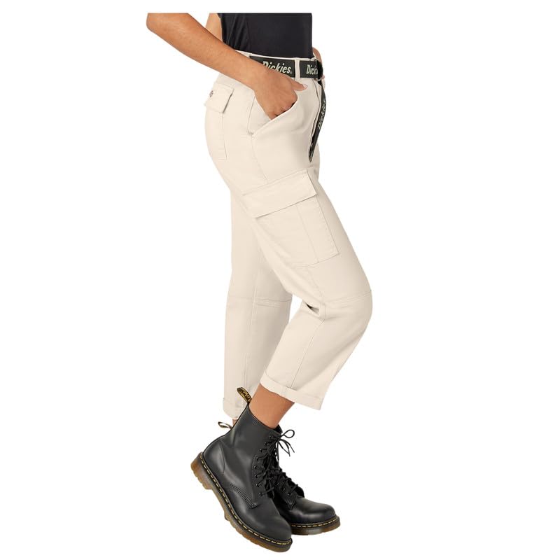 Image of Dickies Women's Relaxed Fit Cropped Cargo Pants