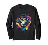 Photo Gallery monkey dj occhiali da sole party edm music disco maglia a manica Photo Gallery monkey dj occhiali da sole party edm music disco maglia a manica