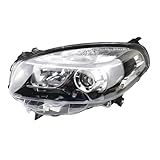 BHNJUTM 2008-2016 Compatible With Renault Koleos Halogen Headlight Assembly High And Low Beam Turn Signal Lighting Headlight Cover Shell Assembly(11-16 halogen Left)
