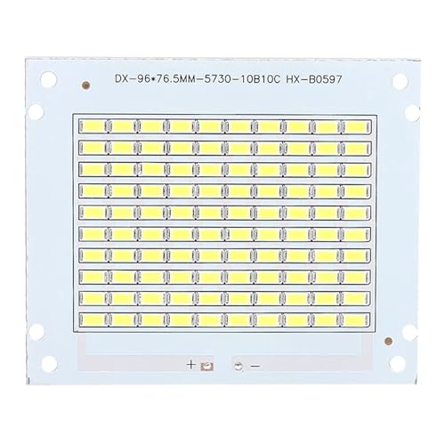 SHANGMAOYO 50W LED Diode SMD5730 Flood Light DC30-32V 1500mA PCB White 6000K LED Chips Plate Floodlight DIY SHANGMAOYO
