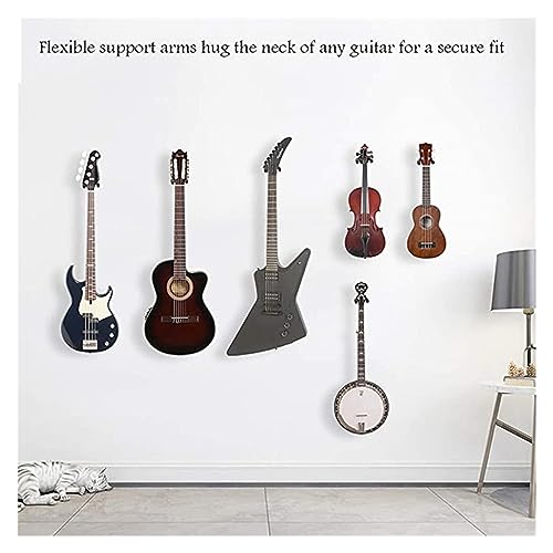 Support mural for guitare Lot de 2 crochets Support de guitare en métal noir for guitare basse électrique acoustique Ukulélé Banjo Mandoline Entrepôt Décoration et installation Rack de stockage - Les Beatles, Paul McCartney, John Lennon, RIngo Starr, George Harrison Support mural for guitare Lot de 2 crochets Support de guitare en métal noir for guitare basse électrique acoustique Ukulélé Banjo Mandoline Entrepôt Décoration et installation Rack de stockage – Image 7