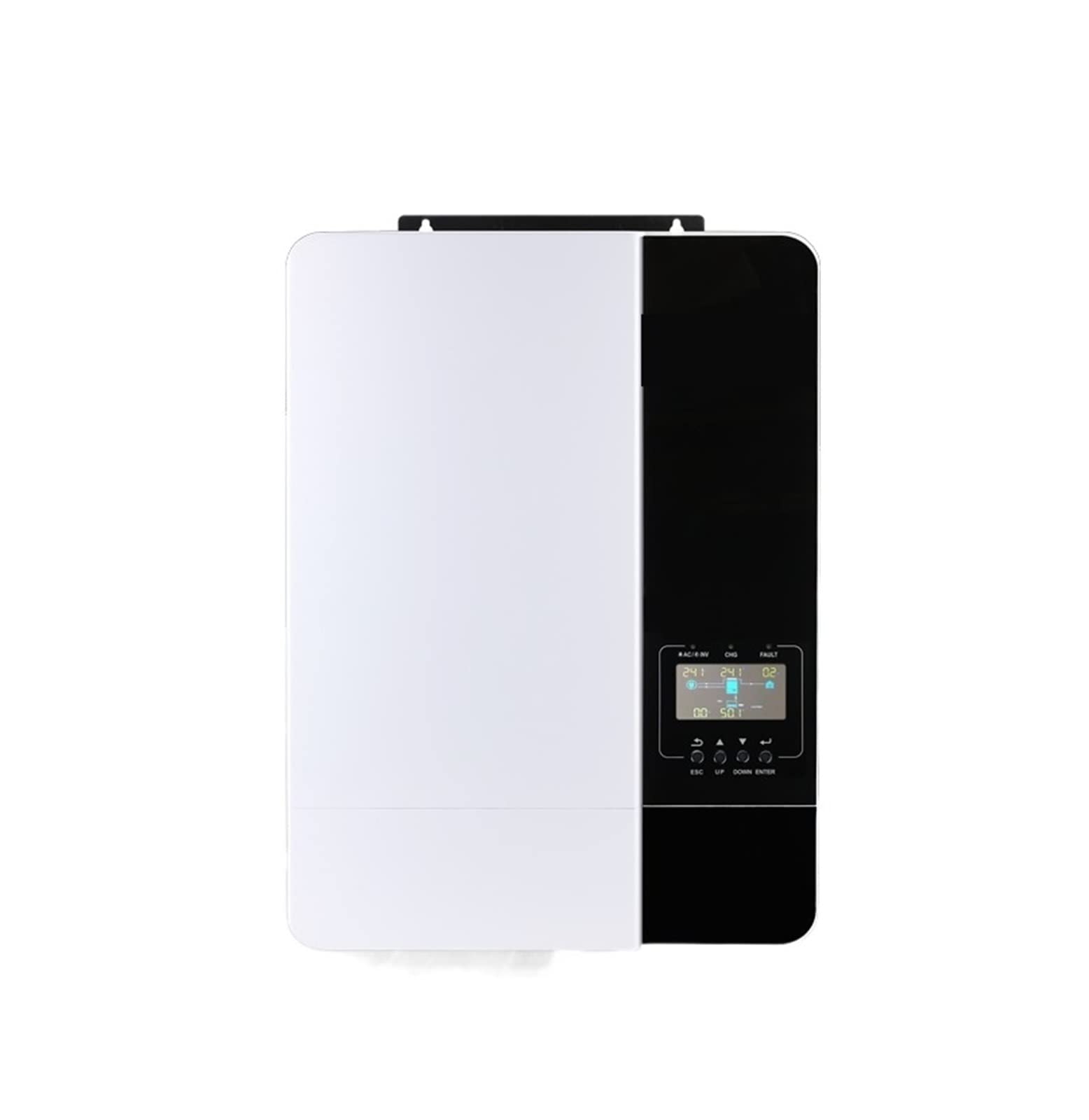 3.5KW/5KW Inverter Solare Ibrido 48V 230V MPPT 80A/100A Invertitore Onda Sinusoidale Pura Può Funzionare Senza Supporto Batteria Wifi(SPF 5000 100A WIFI)