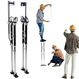 ALINUOYQ48-64 Anti-Slip Climbing Pedal Adjustable Telescopic Stilt Bracket, Stilt Support Aerial Work Tool for Home Improvement Gardening Pruning Orchard Harvesting Stage Performance