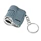Carson MicroMini 20x LED Taschenmikroskop mit UV-Licht und Taschenlampenfunktion, Surf Blue (MM-280B)