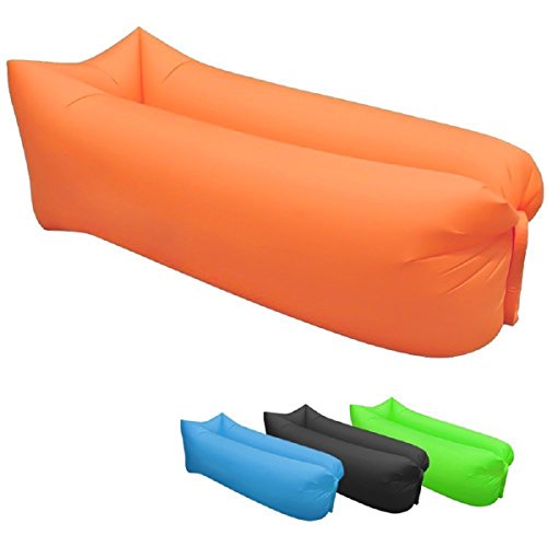 OUMIZHI Sofá inflable de asiento de playa Bolsa de asiento de aire Bolsa de dormir de aire de Liège Exterior