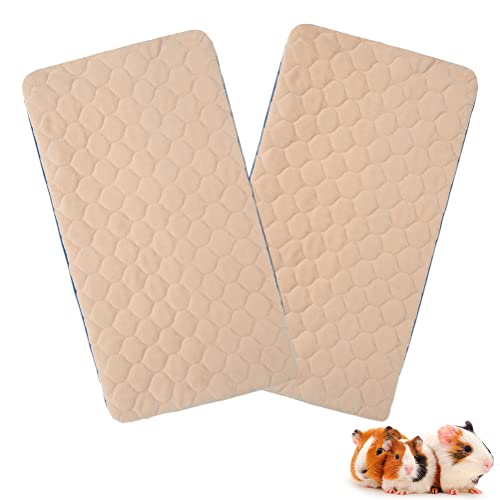 Scenereal Guinea Pig Cage Liner Fleece Liner 2 Pack