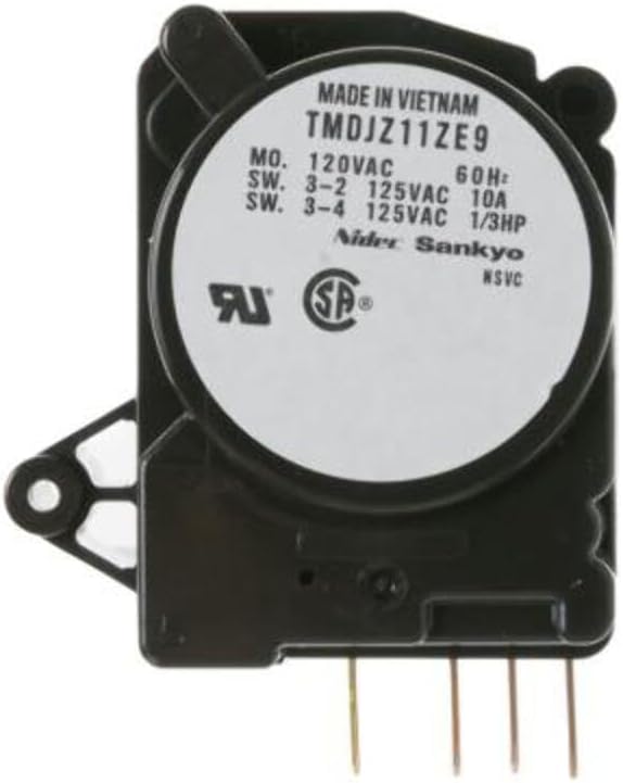 Edgewater Parts WR09X22737, AP5971470, PS11701230 Defrost Timer Compatible with GE Refrigerator (FITS Models: GIE, GTE and More)