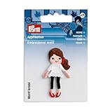 Prym 924291 Applikation Puppe braunes Haar
