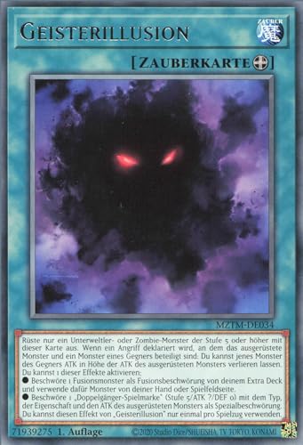 Geisterillusion MZTM-DE034 Rare Deutsch Boosterfrisch 1. Auflage - Maze of The Master - mit ReCollectibles-Versandschutz - für Yu-Gi-Oh!