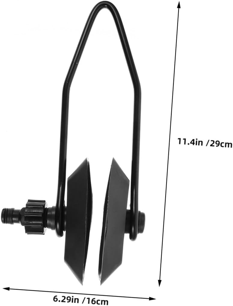 2pcs Outboard Motor Flusher Boat Ear Muffs Marine Engine Cleaner Boat Flushing Tool Compatible Garden Hose for Maintenance