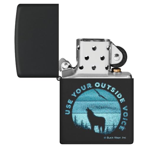 Encendedor Zippo con grabado personalizado negro mate miniatura 5
