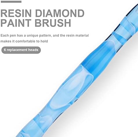 Diamond Painting Pen Kits, 13 Pieces Stainless Steel Drill Pen Tips With 2 Pen And 6 Clays, 5D Diamond Painting Tools For DIY Craft, Metal Pen Tips For Diamond Painting, Diamond Painting pen Tools
