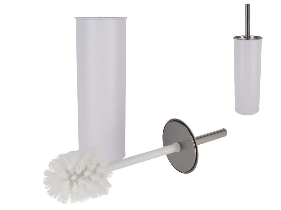 GerimportBathroom Toilet Brush, 9.5 x 38 cm, White