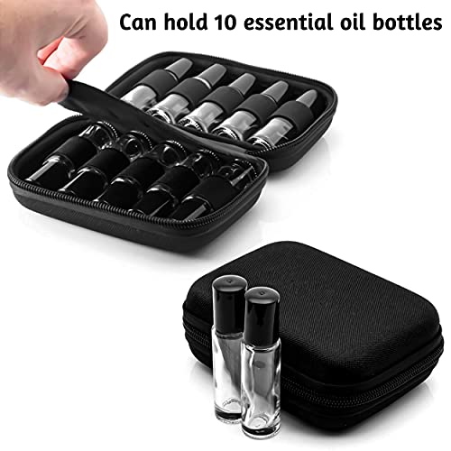 Miniatura 4 de Bolsa De Transporte Portátil Para Aceites Esenciales, Caja De Aceite Esencials Para 10 Botellas, Resuelve El Problema De Almacenar Aceites Esenciales