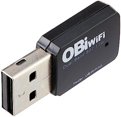 Poly (Plantronics + Polycom) OBiWiFi5G USB USB Wi-Fi Accessory for VoIP Adapters (1517-49585-001)
