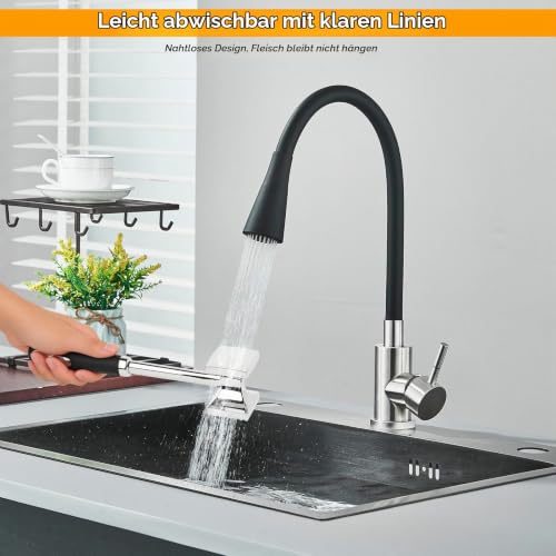 Foto von ANBEEISS 1 Stück Fleischhammer Edelstahl spülmaschinenfest, 27 cm
