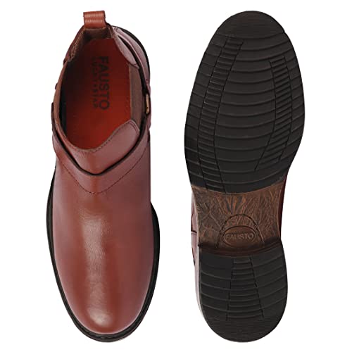 Image of FAUSTO Men's Leather Boots